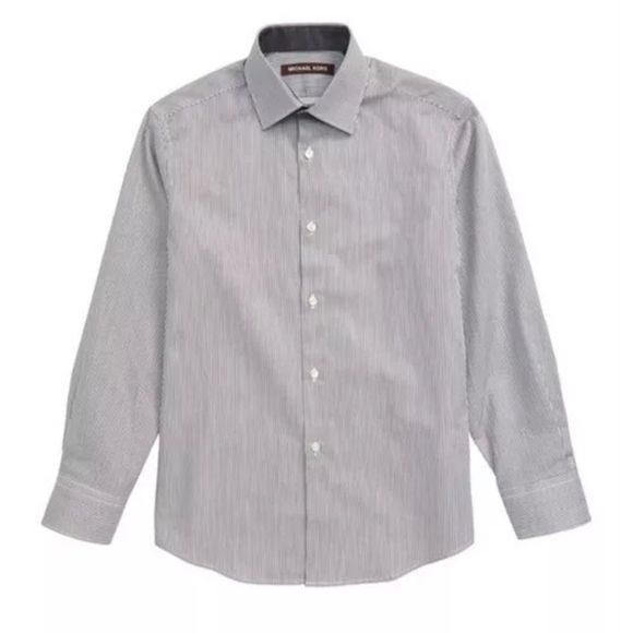 Michael Kors Stripe Button Down Dress Shirt - Picture 1 of 3